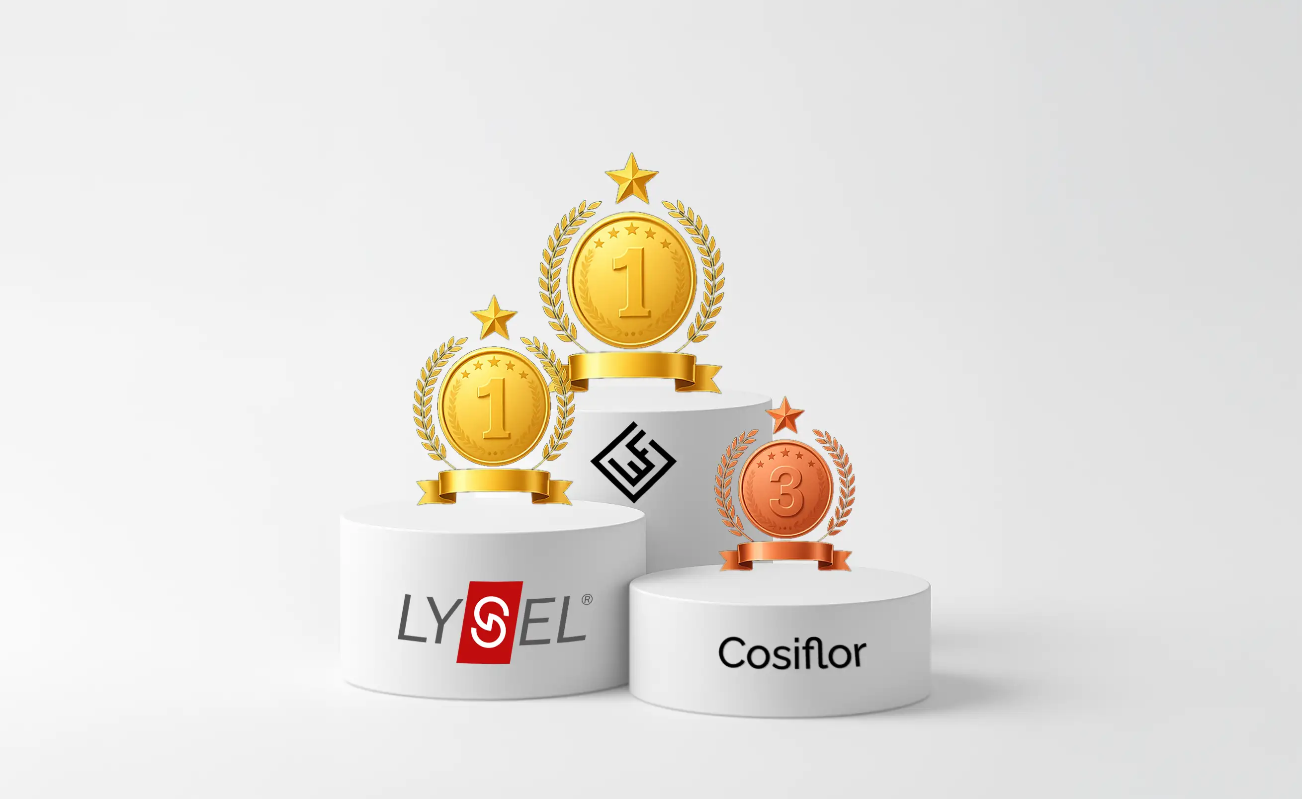 Plissee Marken Ranking: Window Fashion und Lysel auf Platz 1, Cosiflor auf Platz 3